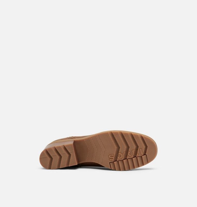 Sorel Dam Stövlar Brun - Cate™ Chelsea Mid - QGV-364081
